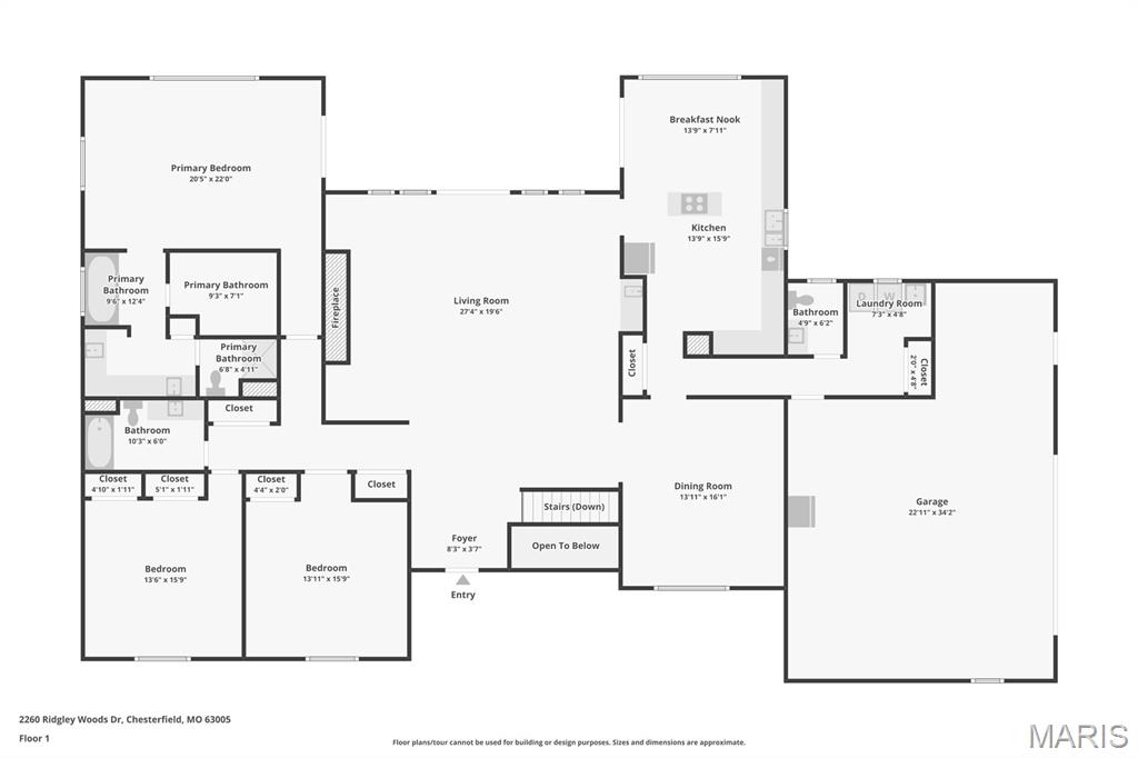 2260 Ridgley Woods Drive, Chesterfield, MO, 63005